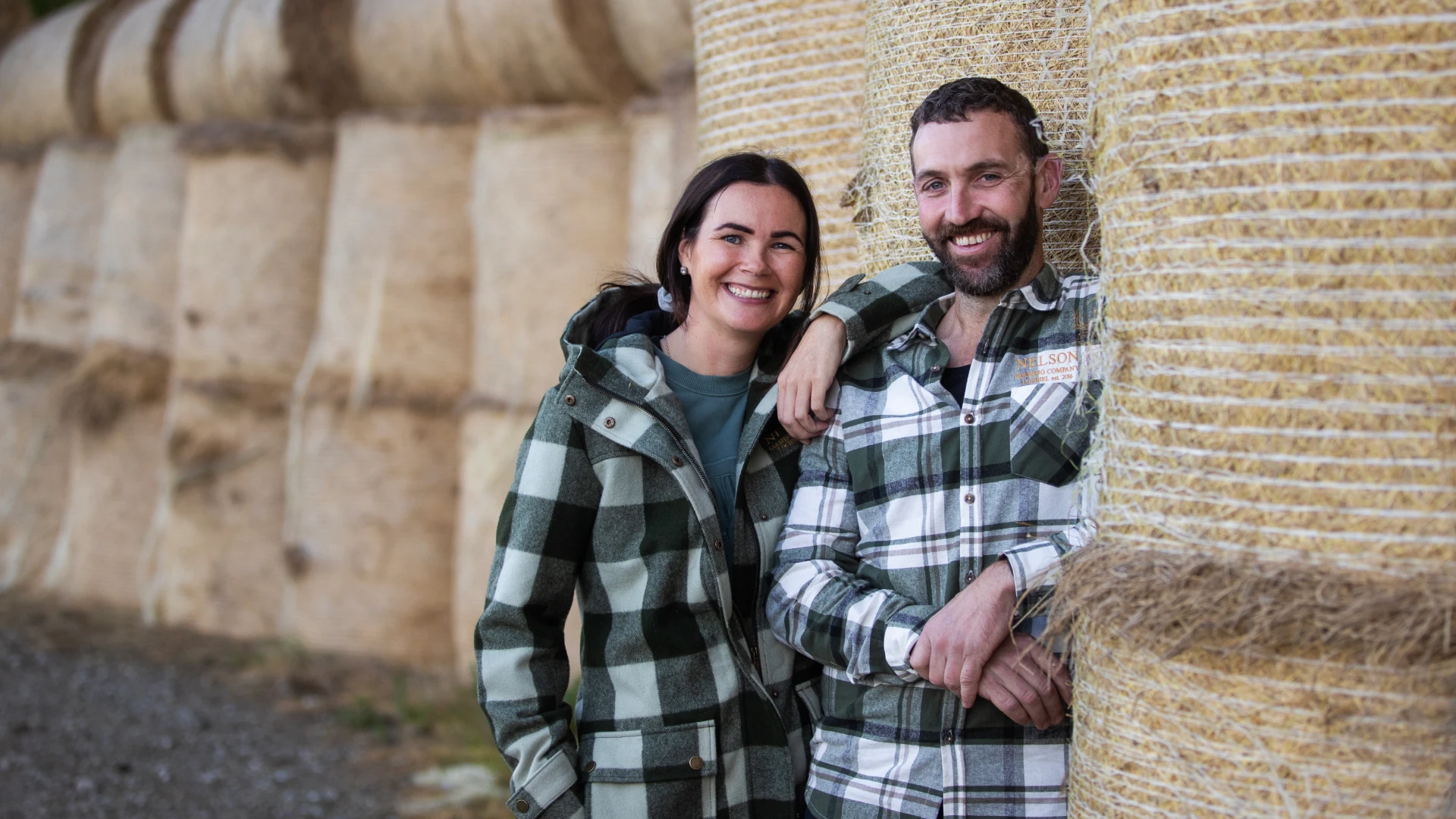 Cam Nelson and Christina Vaughan