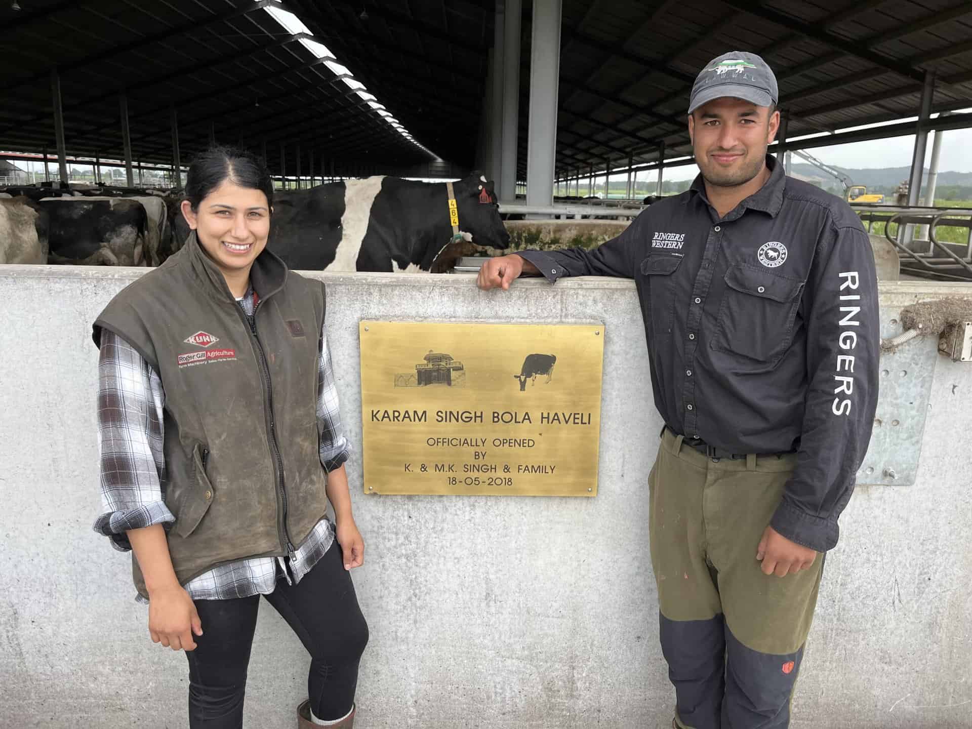 Anjena, Arjun, Amreeta and Daljit Singh